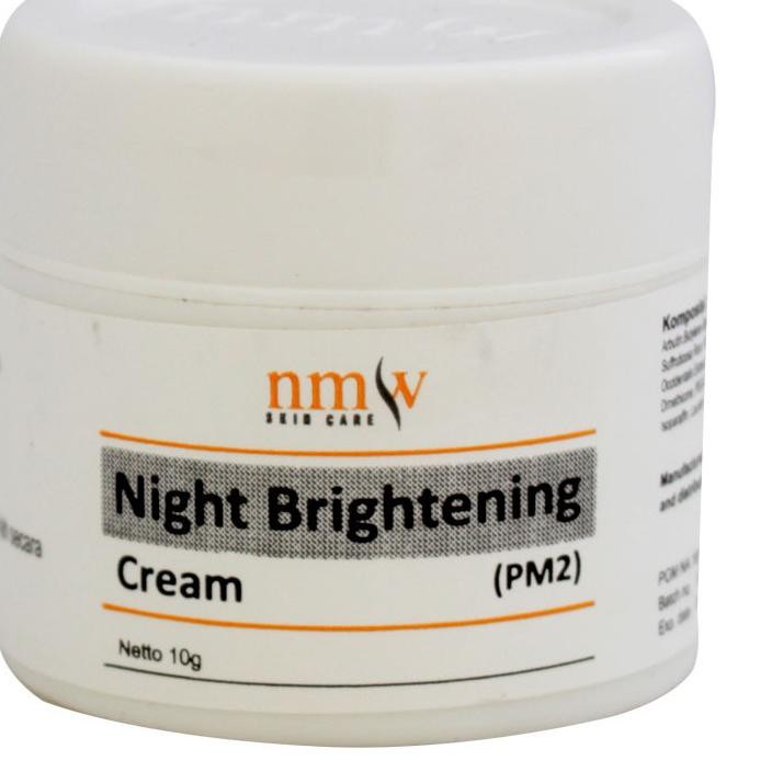 MBR-053 NMW PM2 Night Brightening Cream 10gr (ED: Jan 2021) ,.,.,.,,
