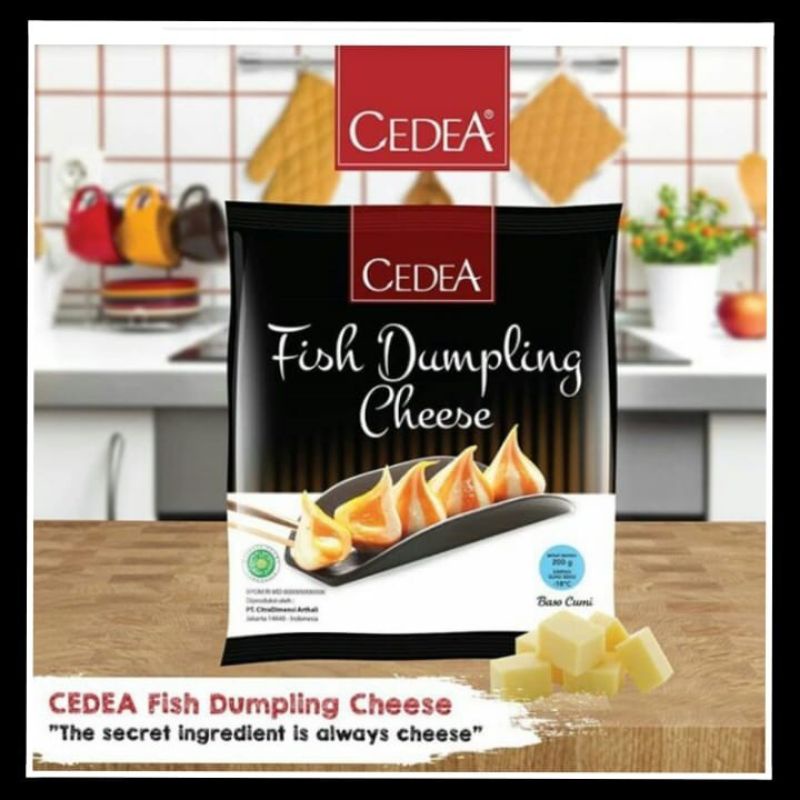 

CEDEA DUMPLING CHEES / 200gr /DUMPLING KEJU