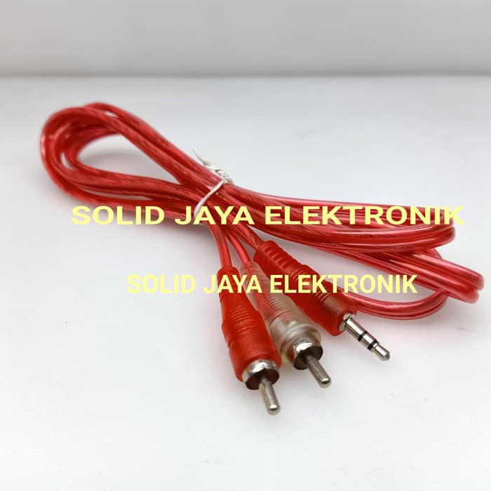 KABEL RCA KE STEREO 3.5 MM KABEL HP KE SALON KABEL AUX KABEL 2 1 KABEL RCA KE JACK STEREO AUX 3.5 MM