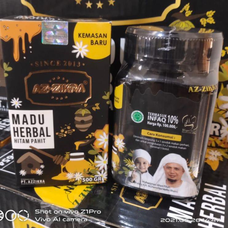 

Laris SNN0P Madu Azzikra Az-Zikra Hitam Pahit 500gr Asli | Madu Azzikra HUTAN dan HERBAL 52 Ready