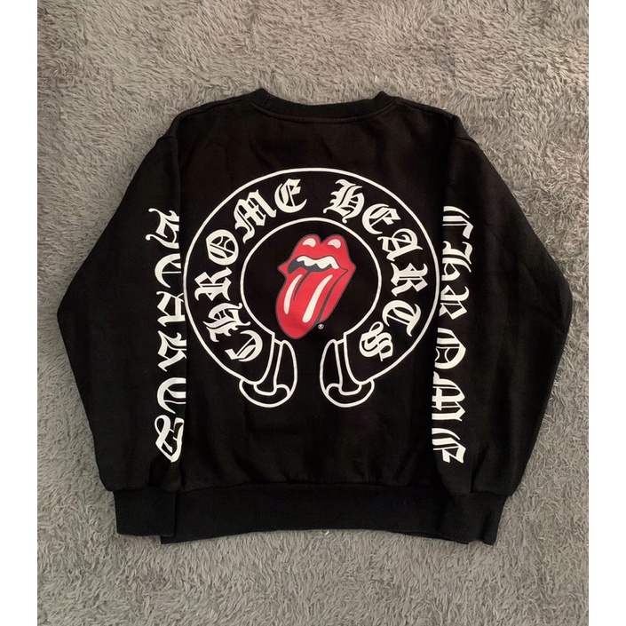 Crewneck Chrome Hearts Rolling Stone