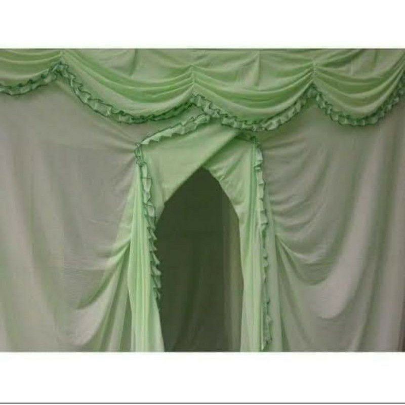 kelambu tidur tebal uk 250x200, 200x200cm jumbo berkualitas|kelambu nyamuk tebal|kelambu polos gantu