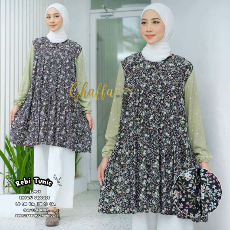 REBI TUNIK ORIGINAL BY GHAFFA THE LABEL [100% ORIGINAL]