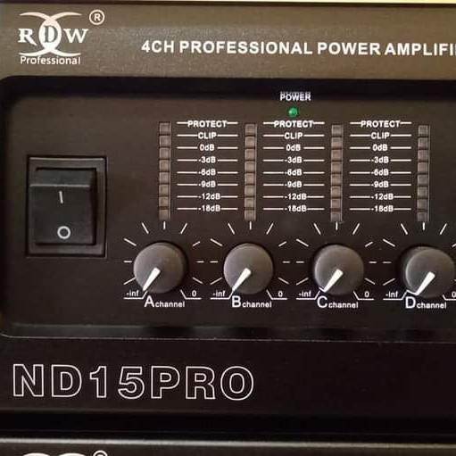 power rdw nd 15 pro original 4 channel original GEN 2 ND15PRO