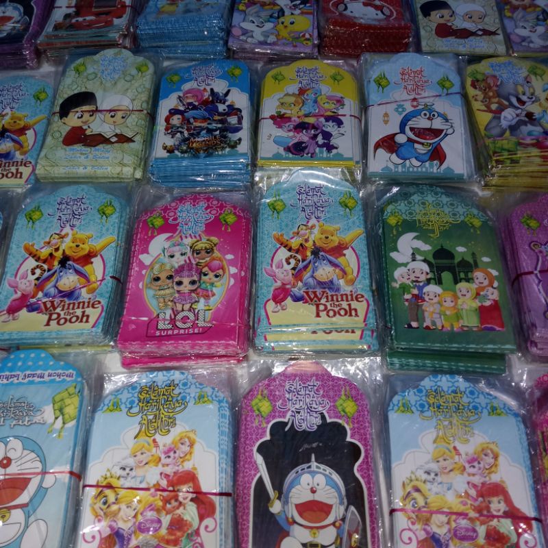 AMPLOP LEBARAN / ANGPAU KARAKTER / AMPLOP / AMPLOP KARAKTER