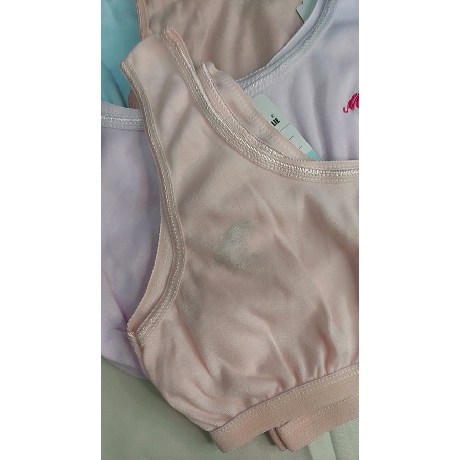 Miniset Anak Remaja Polos Warna Tali Besar Step1 Satuan Bra Remaja Mini