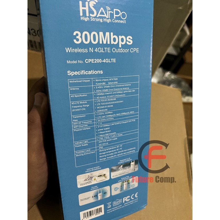 HsAirpo CPE200 4G LTE Wireless Outdoor All Operator