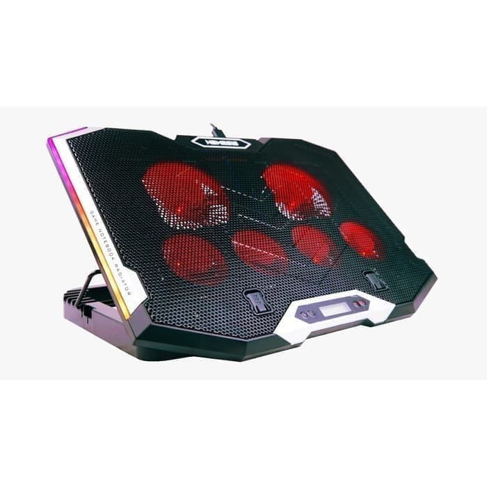 NYK X-5 X5 COOLER PAD KINGFISHER GAMING RGB 6 SUPER FAN