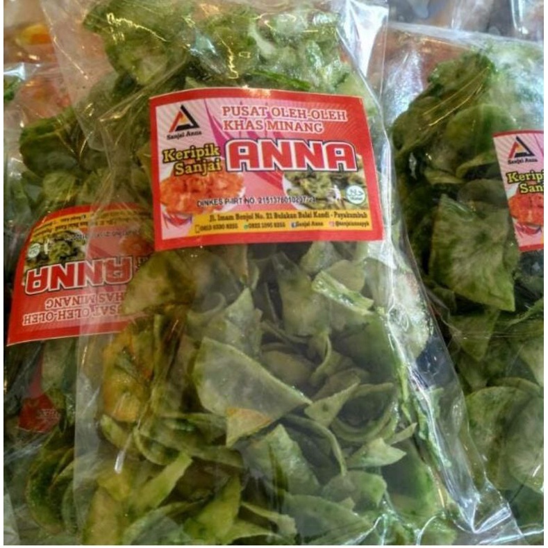 

Sanjai Balado hijau