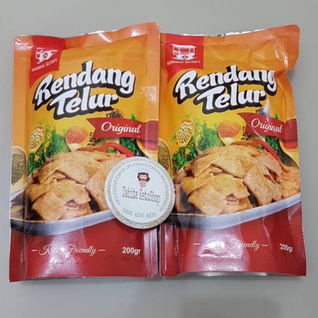 

Keripik RENDANG TELUR ORIGINAL 200gram