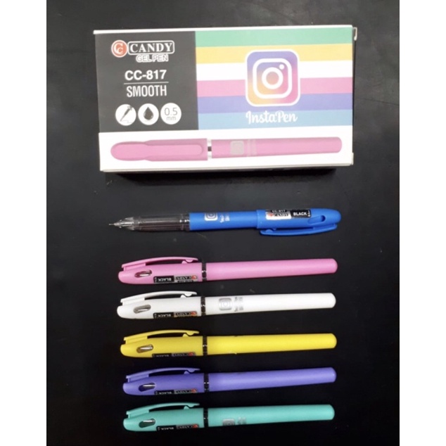 

Gel pen insta bermacam merek