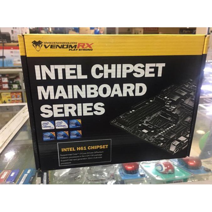 MOTHERBOARD VENOMRX H61 SOCKET 1155