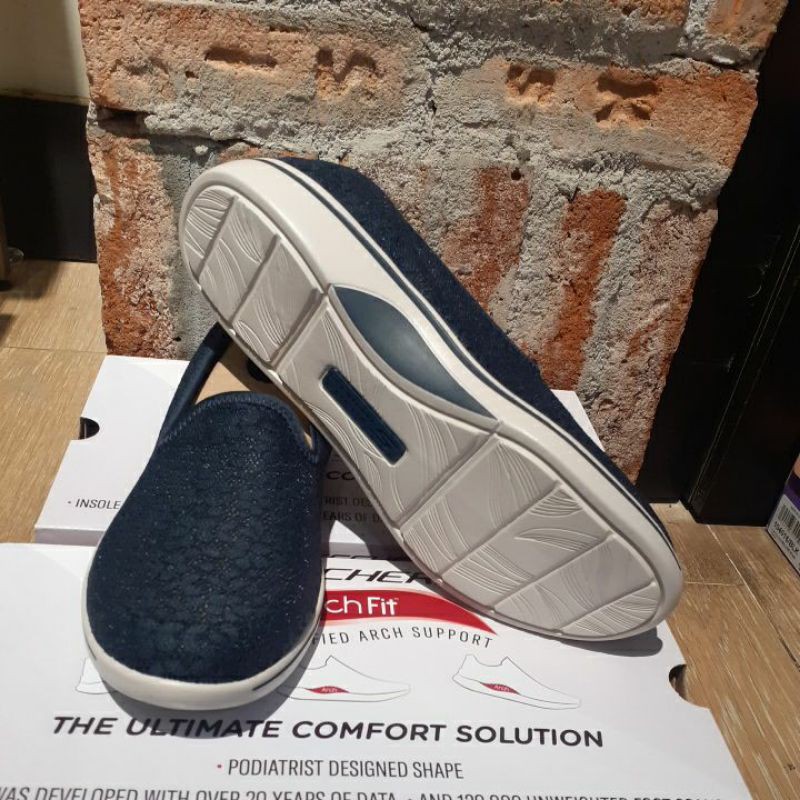 SEPATU WANITA SLIP ON SKECHERS ARCHFIT