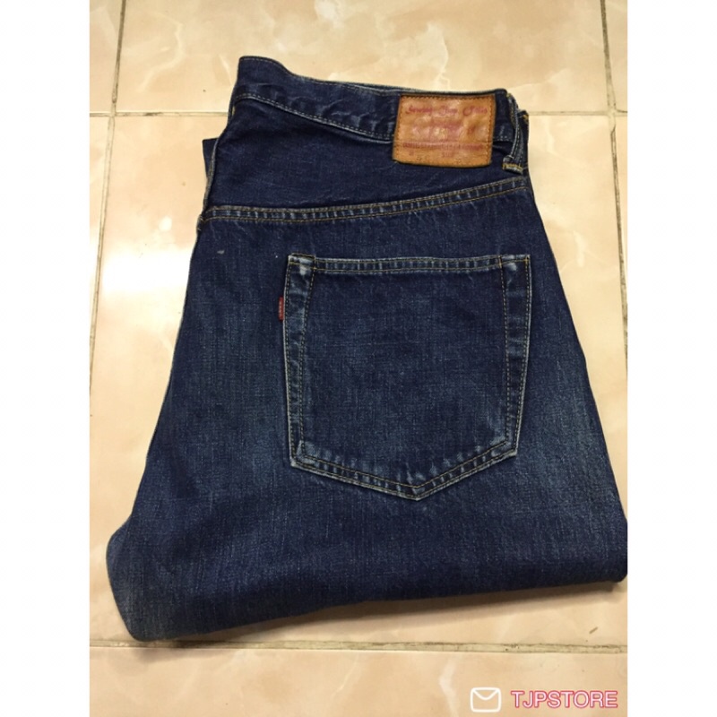 Celana Jeans Denim Second Bekas Branded By Sewing chop Selvedge Size 36