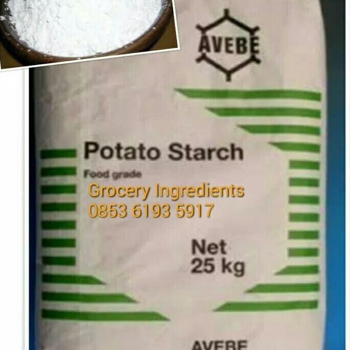 

Tepung Kentang / Potato Starch 1 Zak 25Kg Gojek Fast Respon