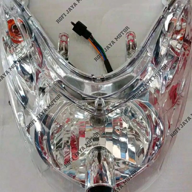 lampu depan Mio soul karbu