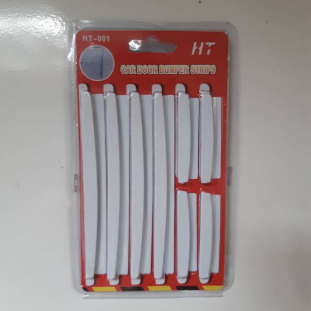 Door Guard / Car Door Bumper Strips warna putih