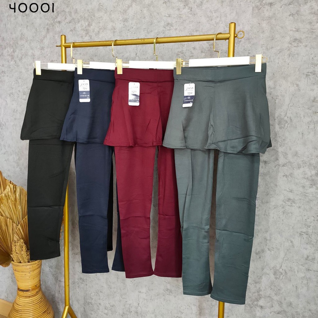 Celana legging rok import/celana olahraga wanita/celana senam/legging rok wanita