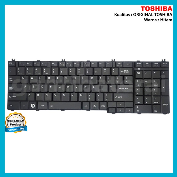 Keyboard Toshiba L670 L755 C660 C665 C650 C655 C660 C655D L650 L655