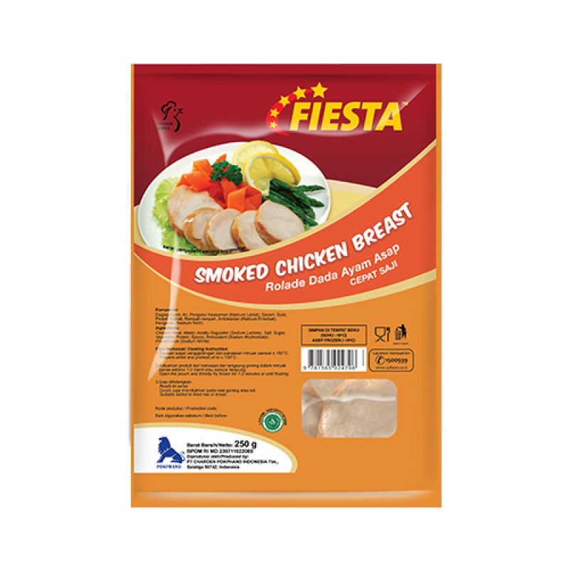 

Fiesta SCB Smoked Chicken Breast Dada Ayam 250gr