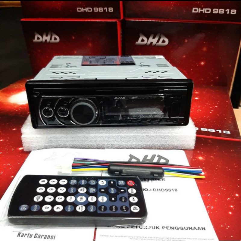 Tape Mobil Single DVD DHD-9818 Bluetooth Single din