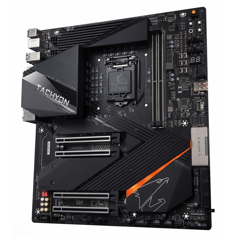 Motherboard Gigabyte Z590 Aorus Tachyon (LGA1200, Z590,DDR4, USB3.2)