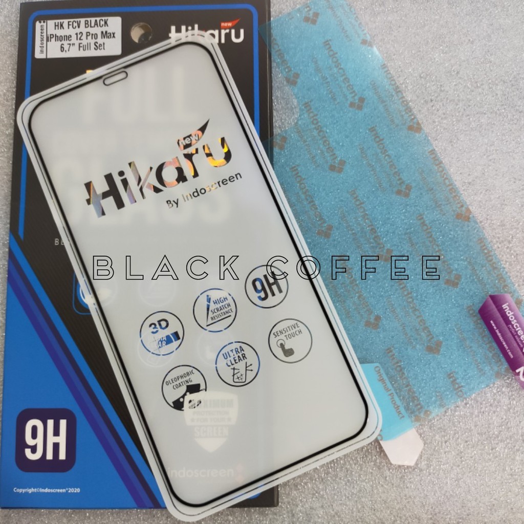 HIKARU FULL Tempered glass IPHONE 12 PRO MAX 6.7inch