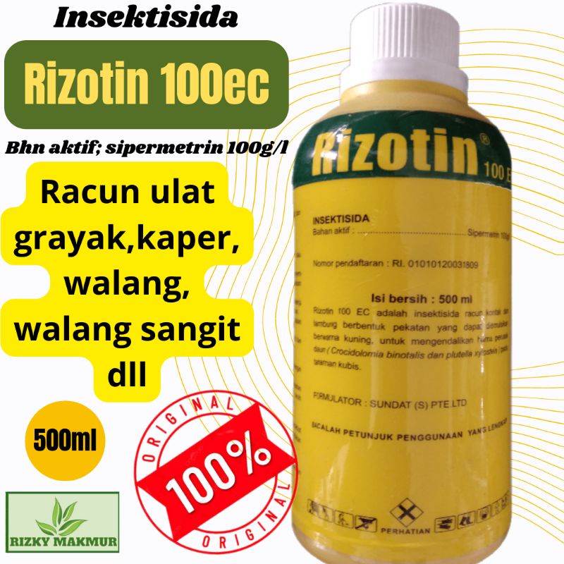 insektisida Rizotin 100ec 500ml