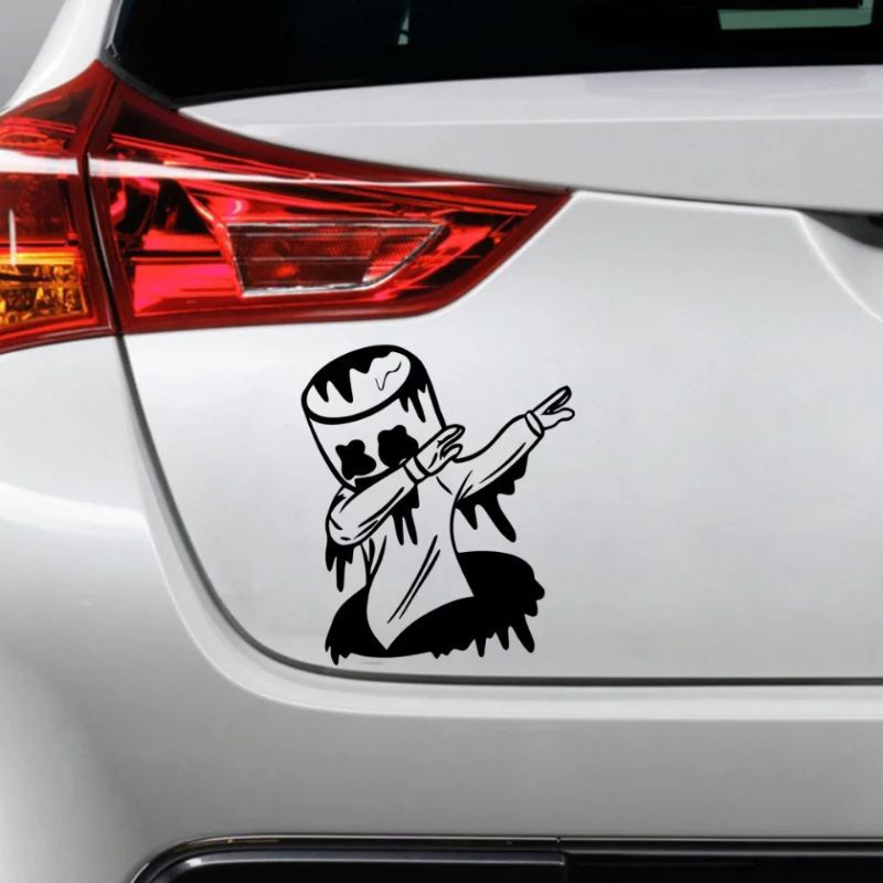 stiker mobil alan walker stiker keren stiker lucu stiker mobil brio jazz agya alya kia