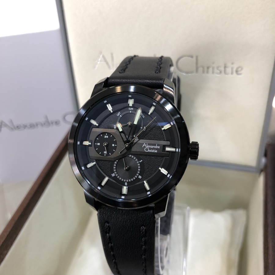 Jam tangan wanita ALEXANDRE CHRISTIE AC 6562 BF - Black