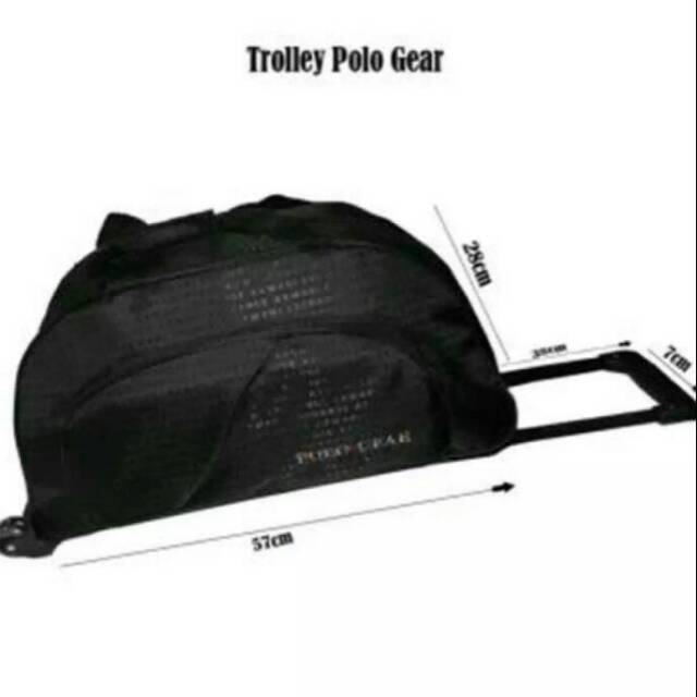 Trolley Baju jumbo / Tas Pakaian/ Tas Travel bag /  Tas Traveling Polo Gear Import Original