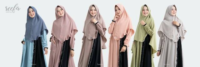 Gamis syari Reefa Dress by Shieraki Indonesia