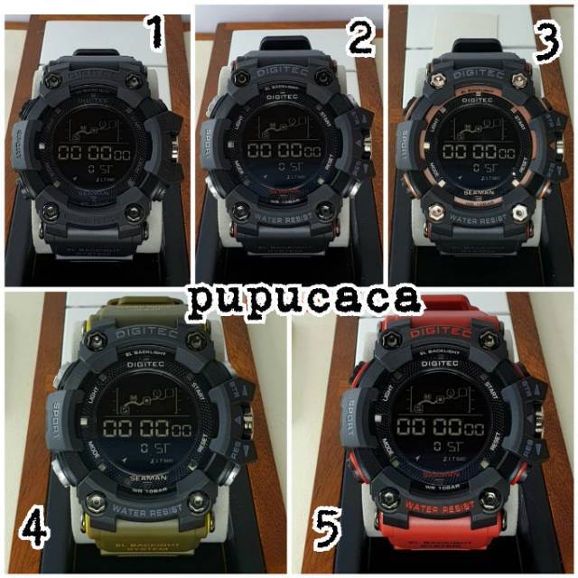 Jam Tangan Pria Digitec DG-3096T Original DG 3096 DG3096T DG3096