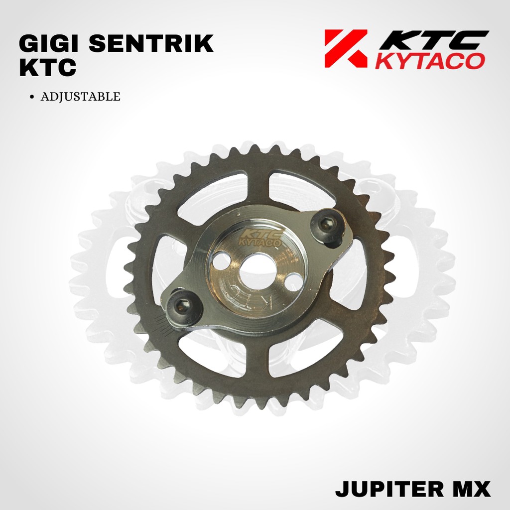 Gigi gear sentrik timing ktc jupiter mx adjustable