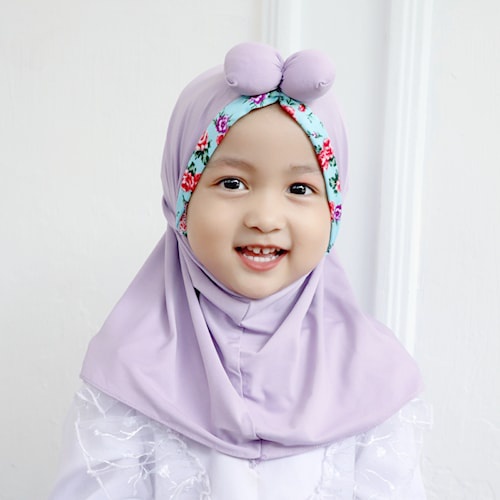 Hijab Jilbab Kerudung Anak Bayi Kecil Balita Perempuan 0-3 Tahun Sabrina - Krudung Anak Cewek Terbar