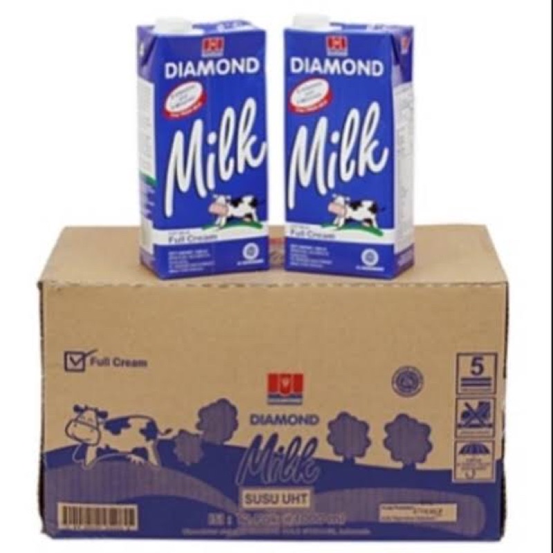 

Susu uht diamond 1 dus isi 12 liter di denpasar bali