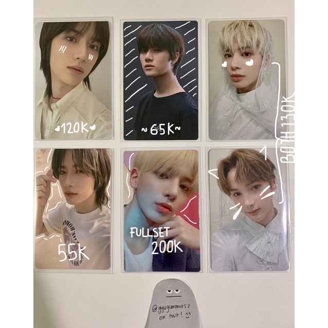 TXT official photocards tomorrow by together photocard official beomgyu lamaran beomgyu fight jewel 