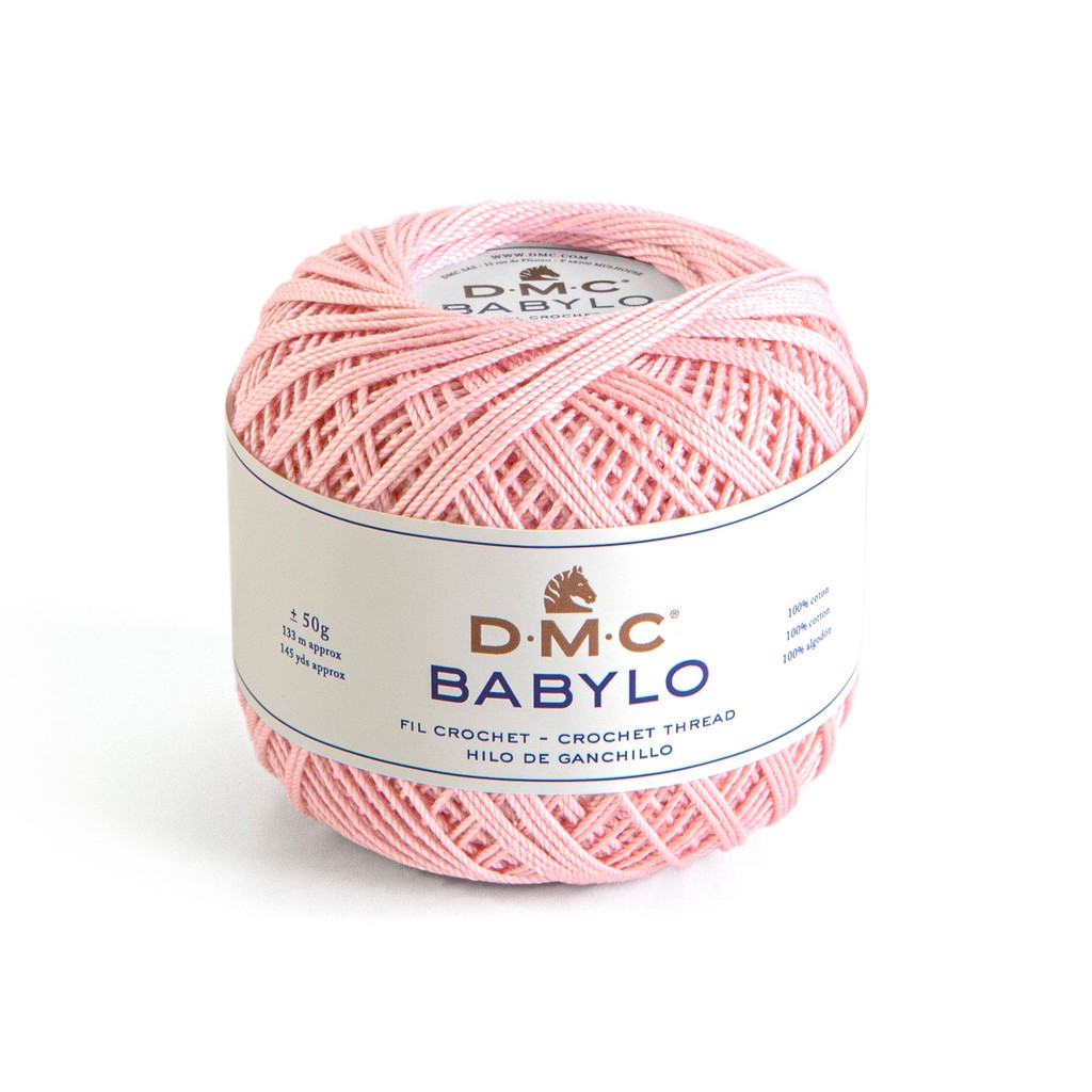 Benang Crochet DMC Babylo 50 Gram - 224 - Very Light Shell Pink