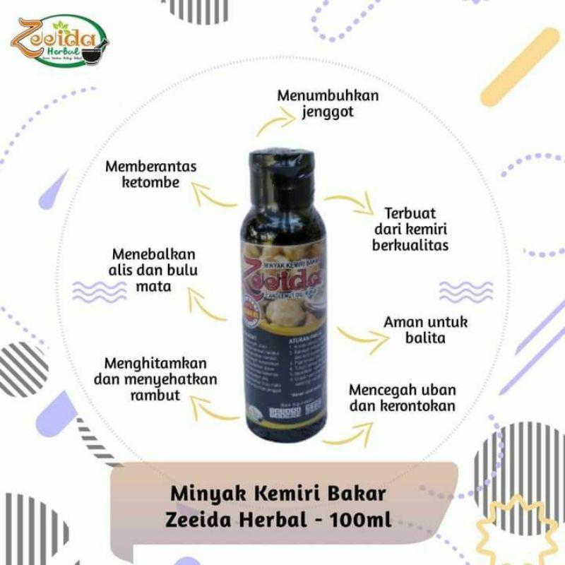 

MINYAK KEMIRI BAKAR ZEEIDA