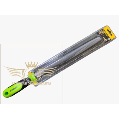 JKM SUNFLEX Kikir Besi Setengah Lingkaran 8" Kasar USA Setengah Bulat - 12inchi