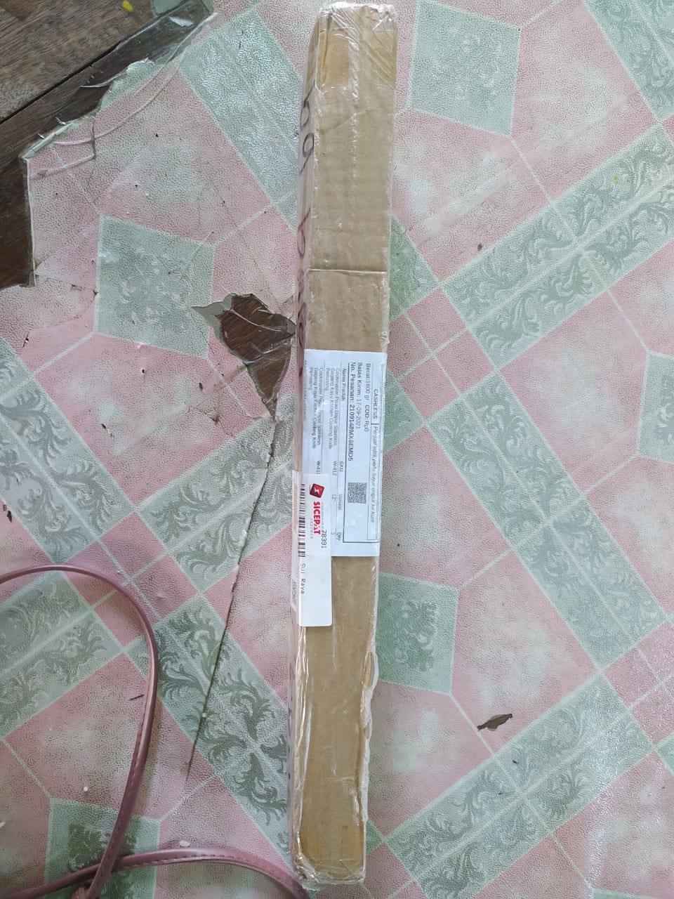 Cookmaster Pisau Dapur Stainless Gagang Kayu Kitchen Cooking Knife Pemotong