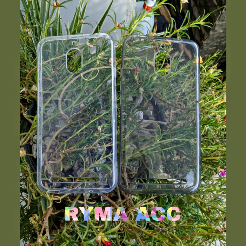 SOFT CASE CLEAR TRANSPARAN BLACKBERRY AURORA