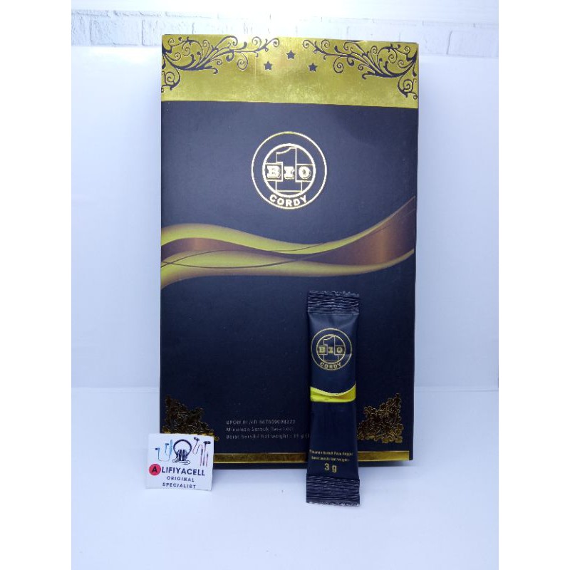 Serbuk Herbal Bio One Esa Cordy Rasa Anggur 1 Sachet Original Untuk Lelaki