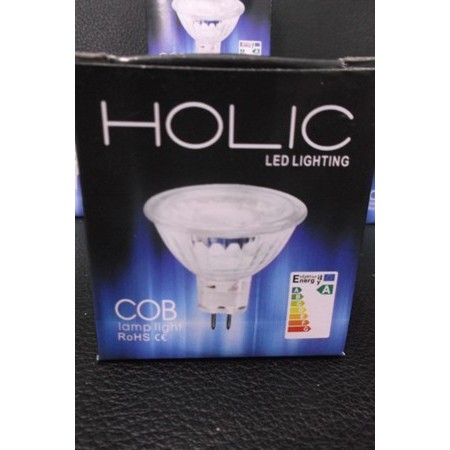 Lampu LED MR16 MR 16 5w - 12v Tusuk HOLIC Paling Terang Hemat