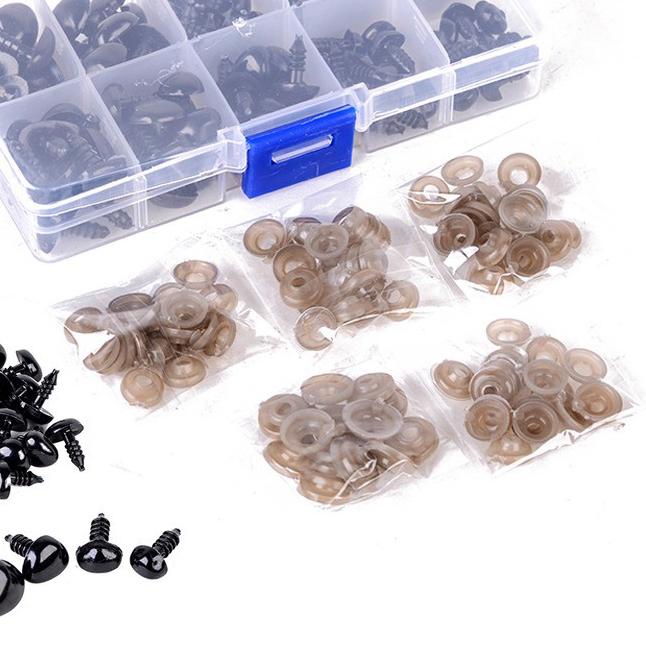 ✼ Hidung Boneka / Hidung Amigurumi - set (100 pcs) ✰