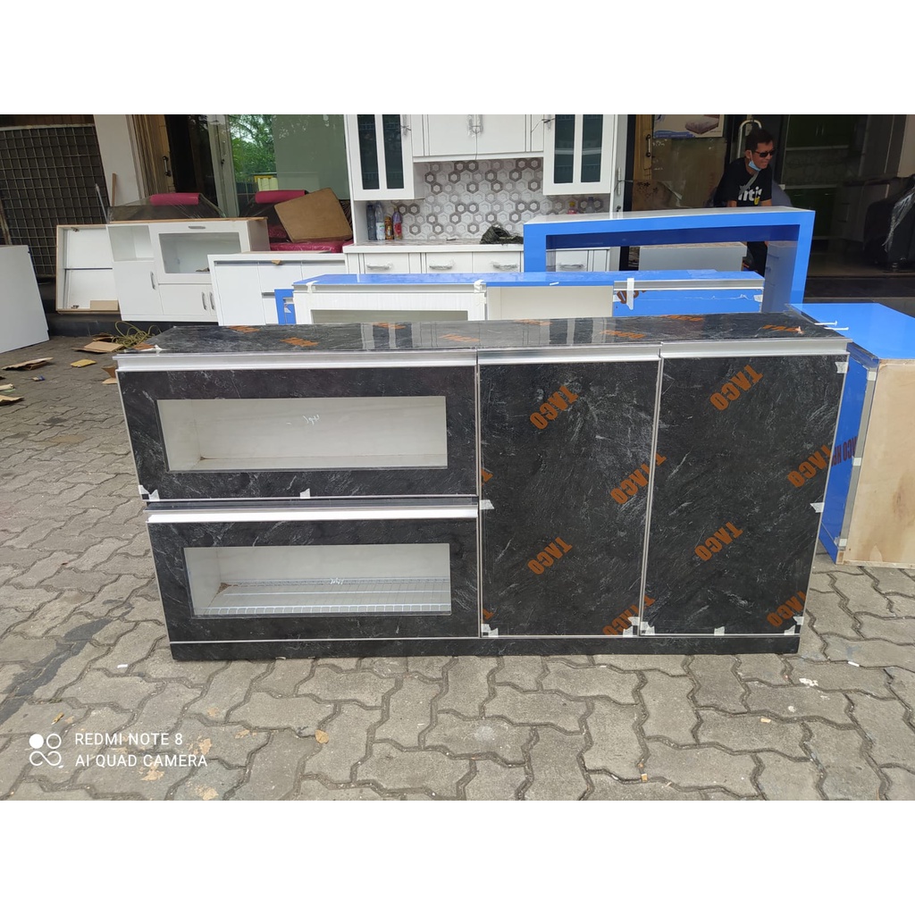 kitchen set atas uk 150 hpl