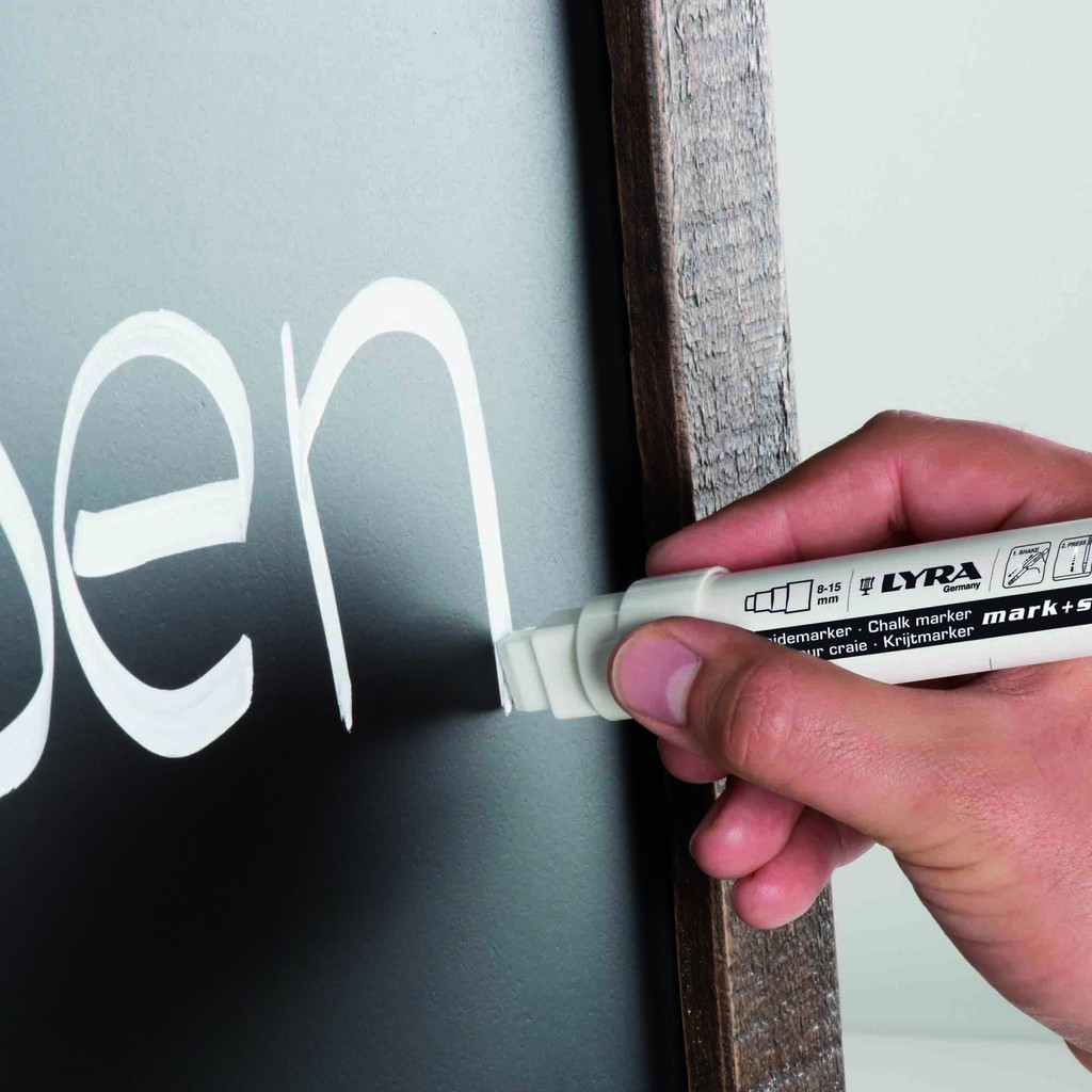 

Spidol Blackboard LYRA Chalk Marker Chisel Tip