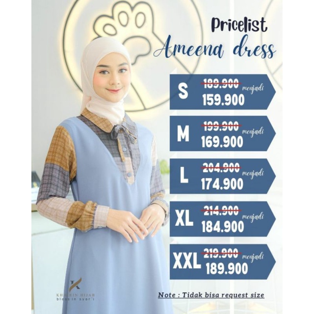 Ameena dress by Khairin Hijab