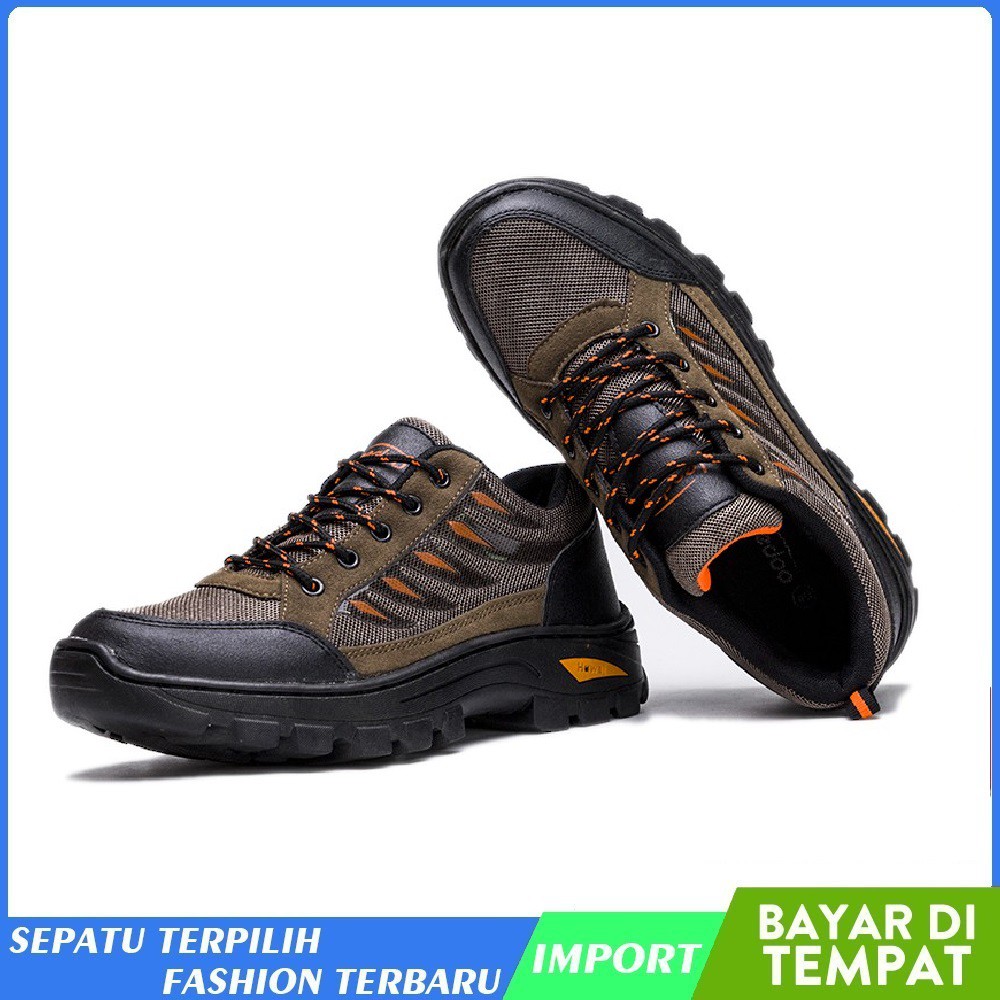 Toread Sepatu Gunung Pria Tahan Air Sepatu Hiking Sepatu Outdoor Import MH201