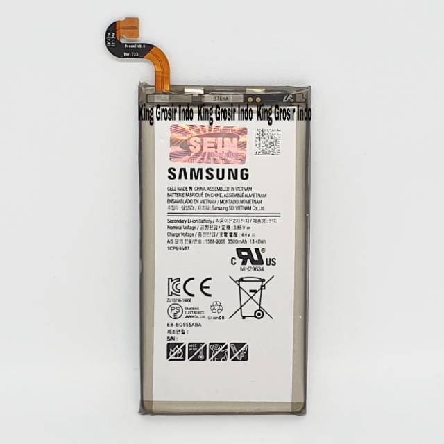 dc88 - Baterai Samsung Galaxy S8+ S8plus S8 Plus Original SEIN 100% Battery Batre Batere Batt Bat